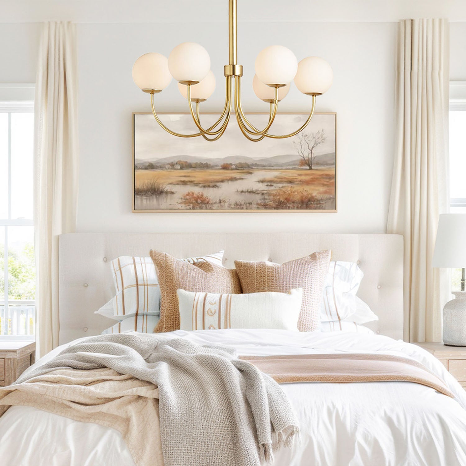 Bard Globe Chandelier