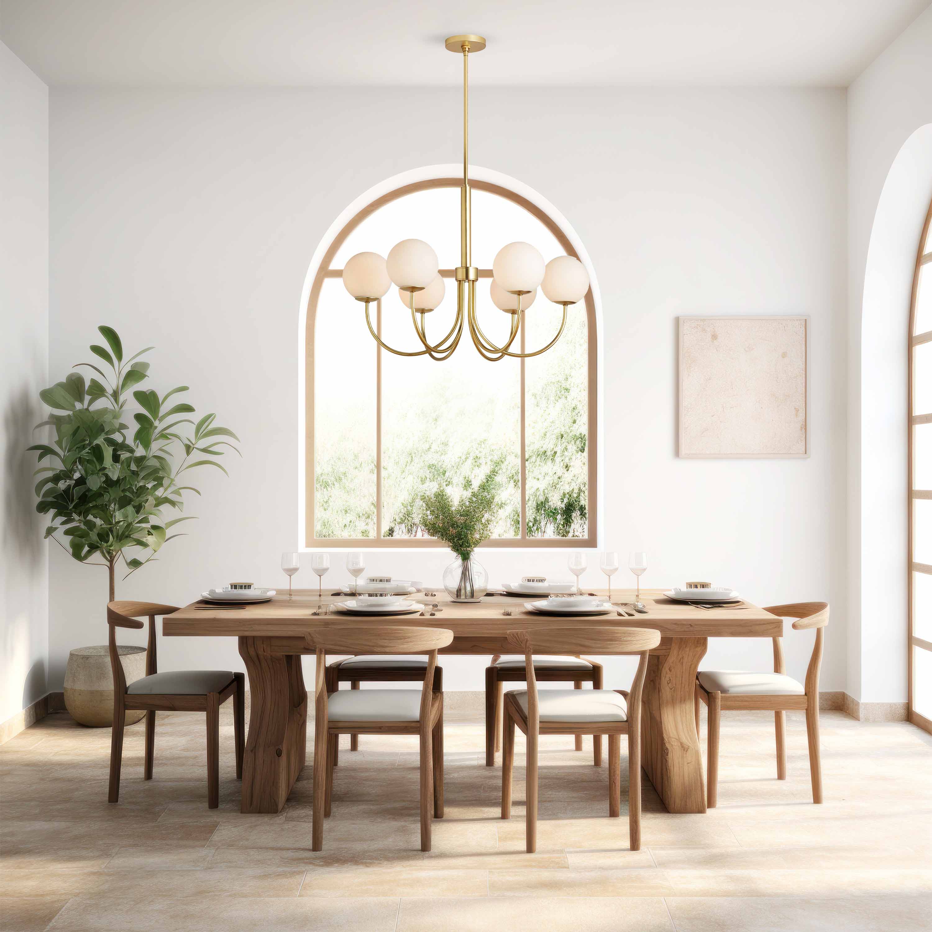 Bard Globe Chandelier