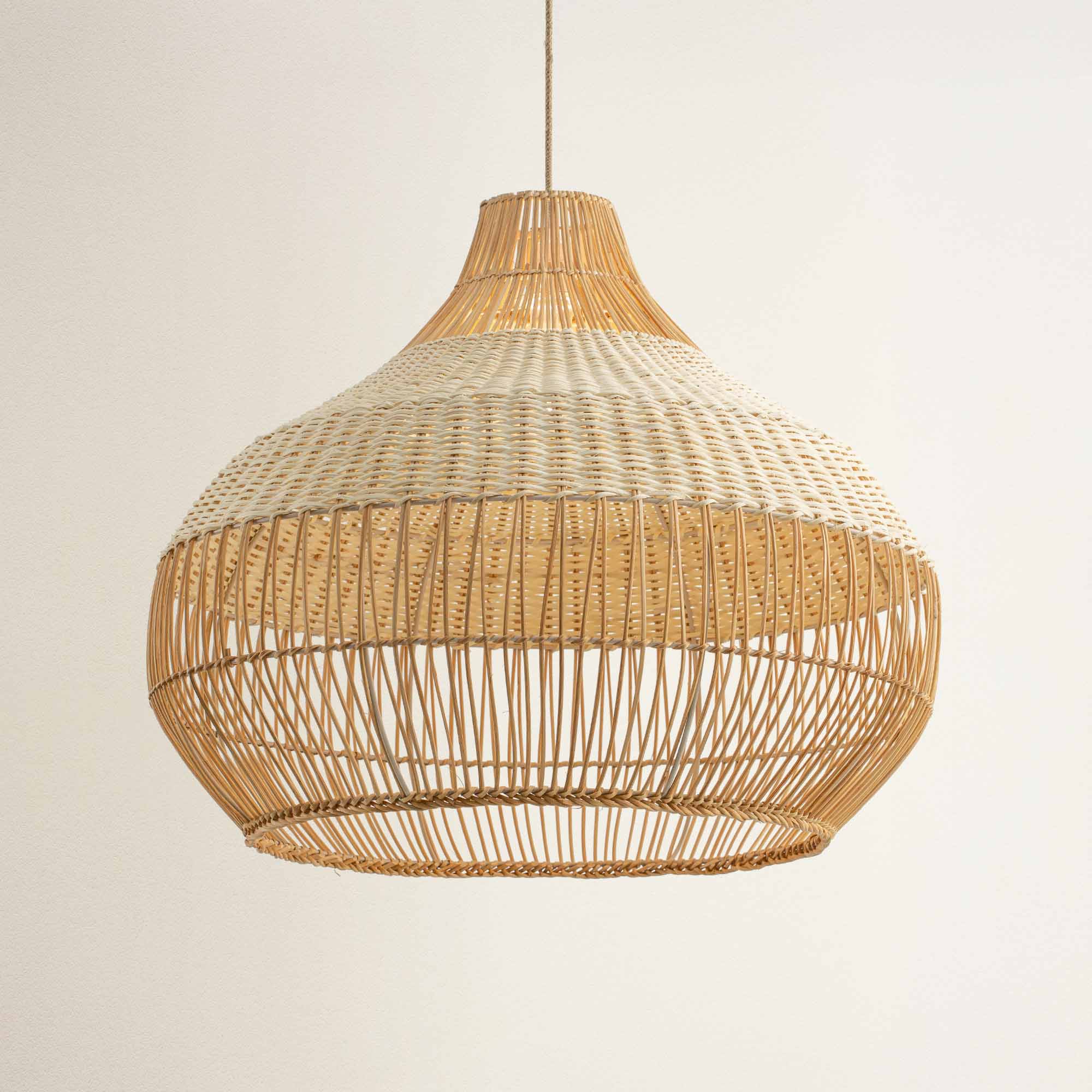 Beatrice Rattan Pendant Light