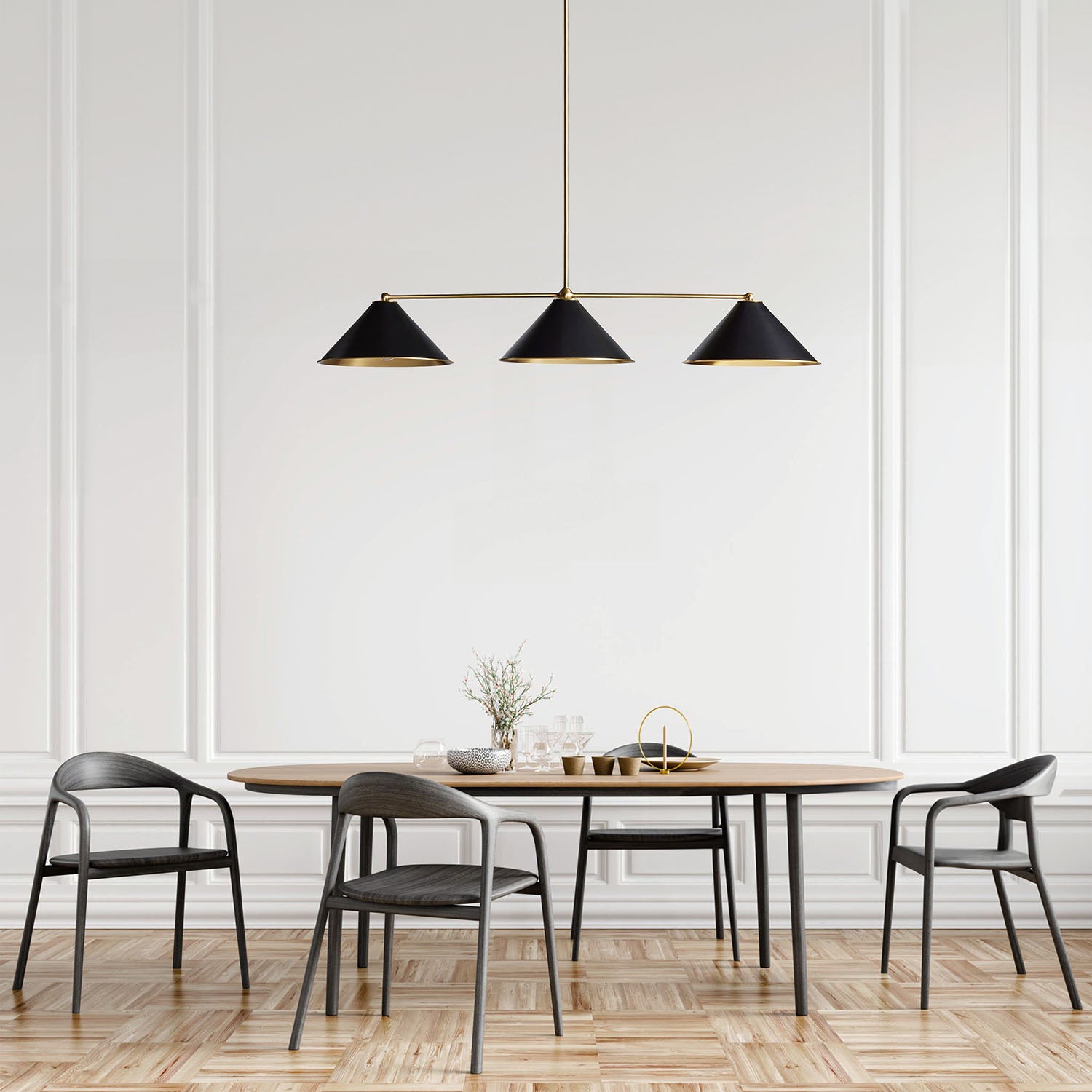 Calista Three Light Pendant
