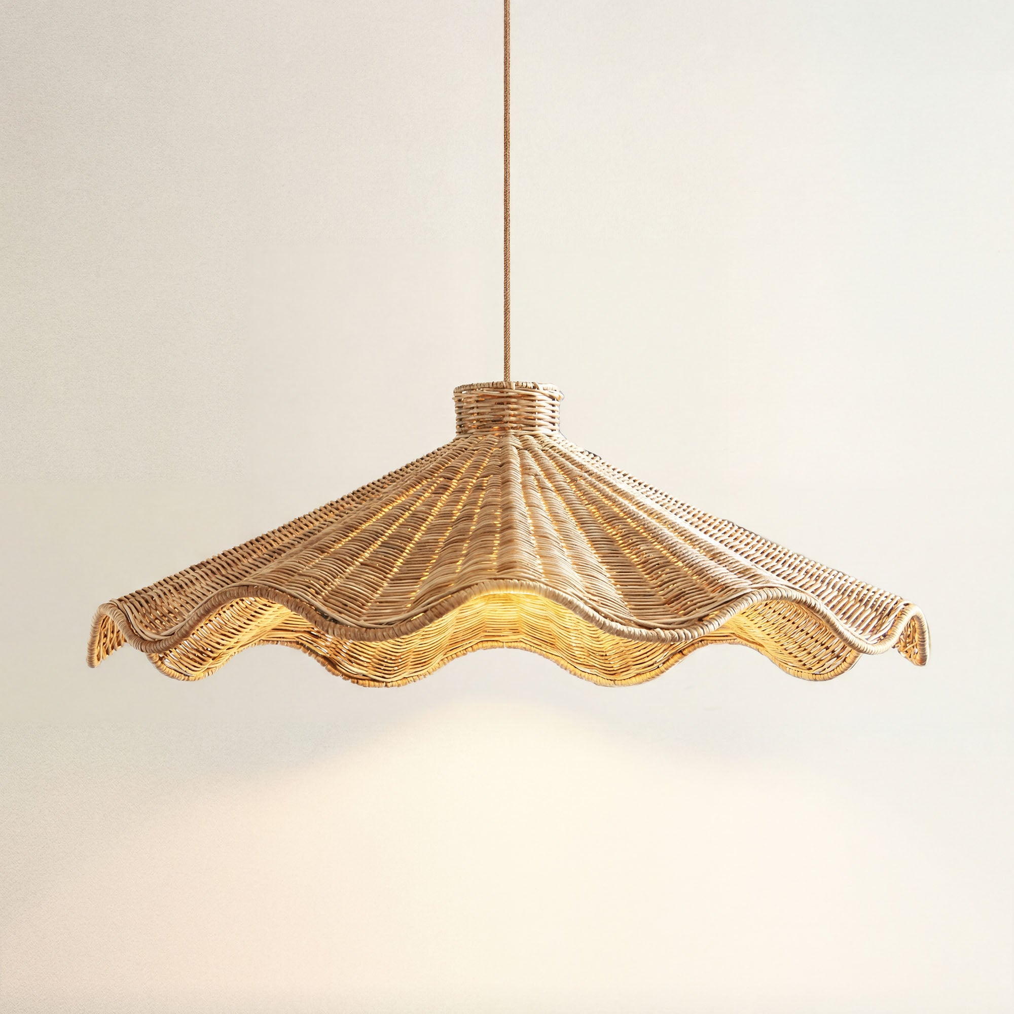 Ariel Rattan Pendant Light