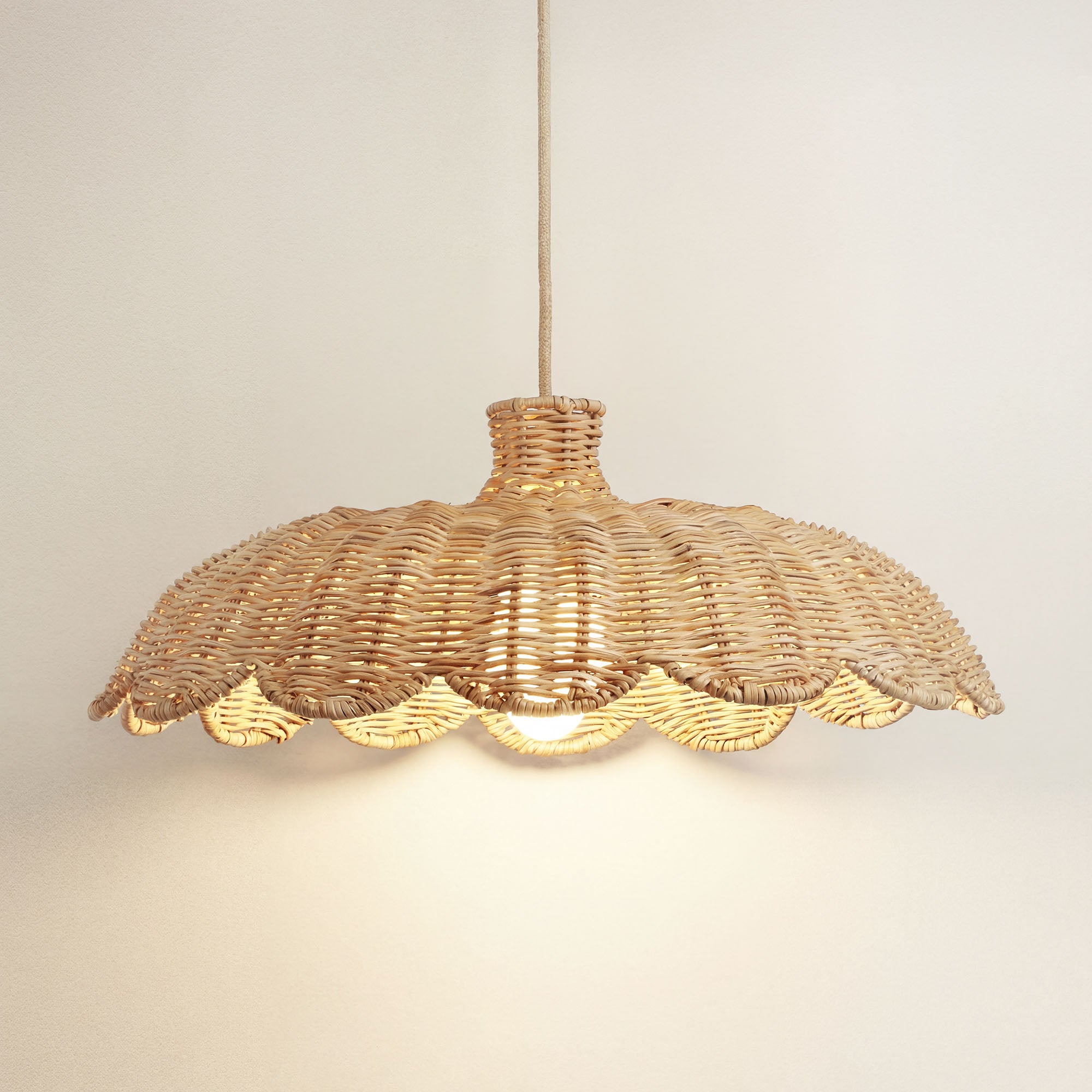 Aurelia Rattan Pendant Light