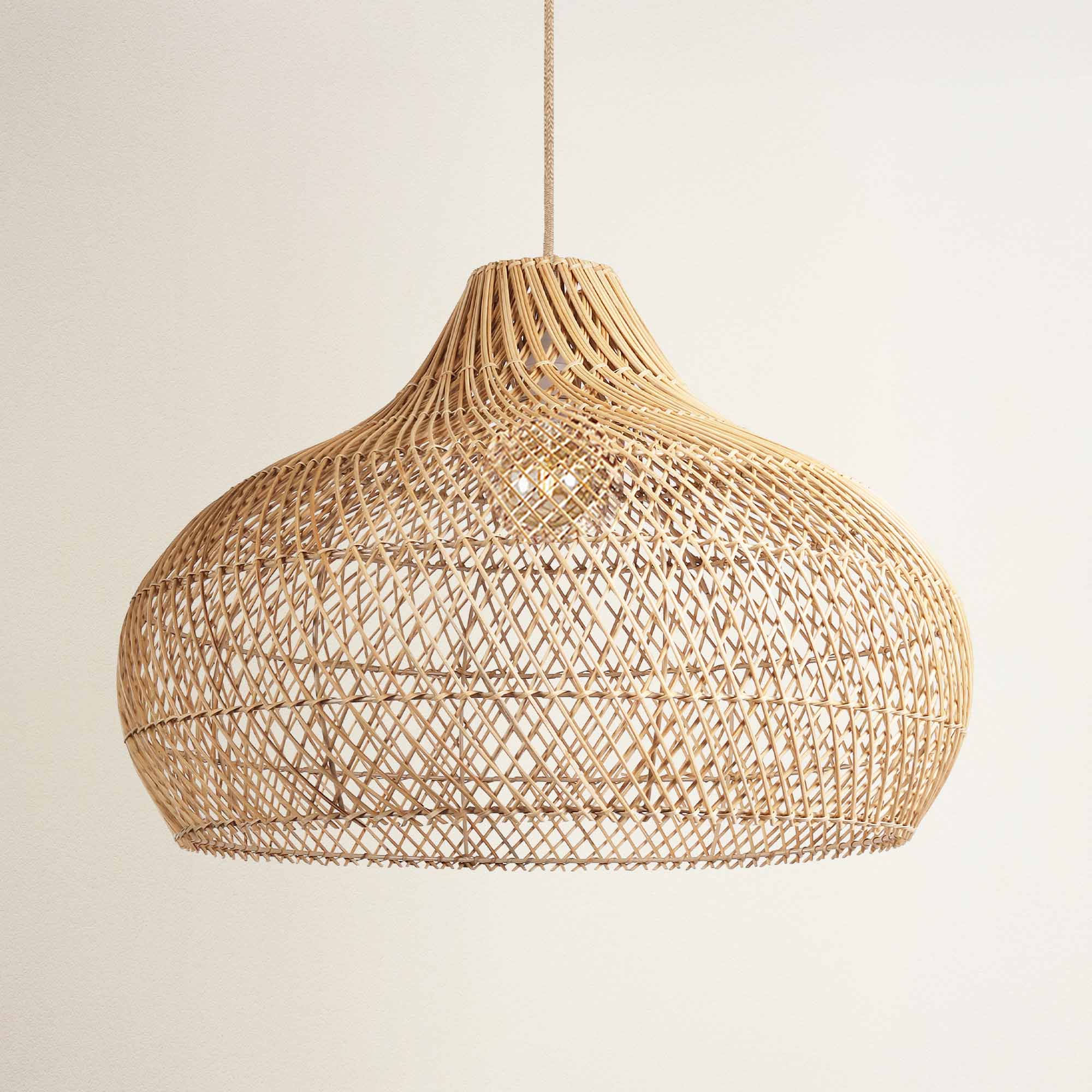 Outdoor Kloe Rattan Pendant Light