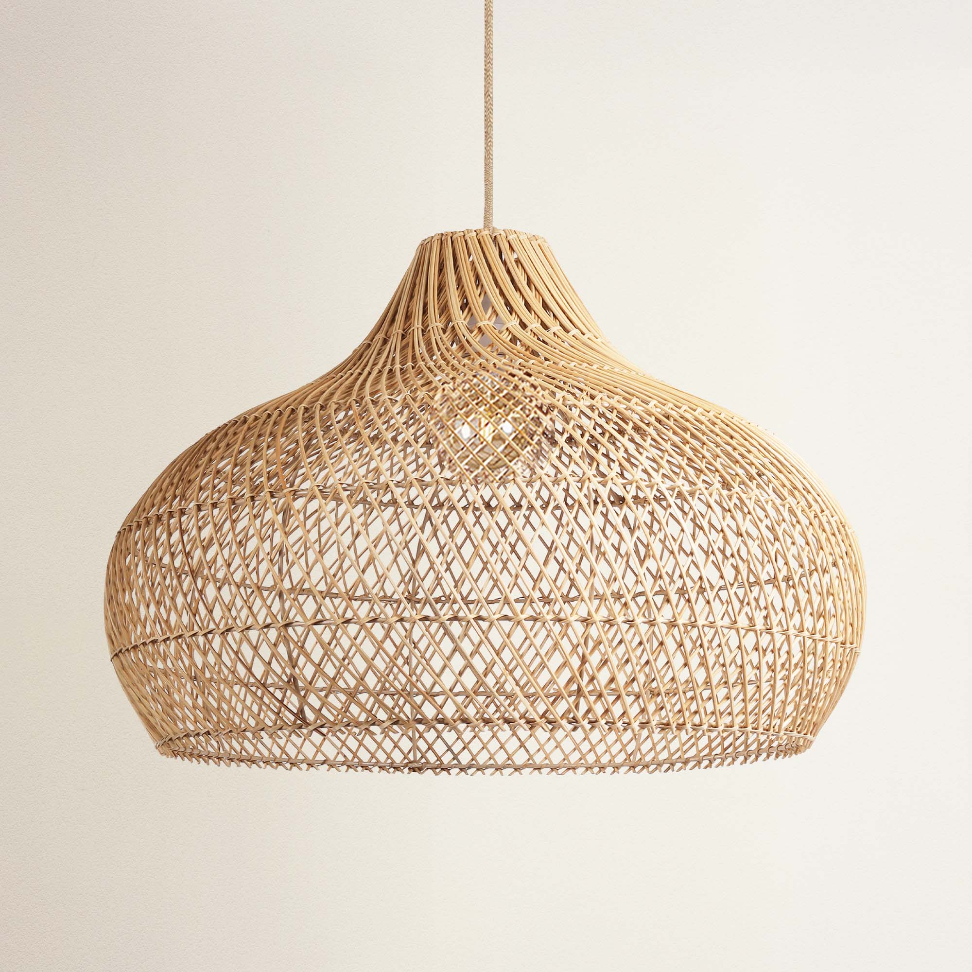 Kloe Rattan Pendant Light
