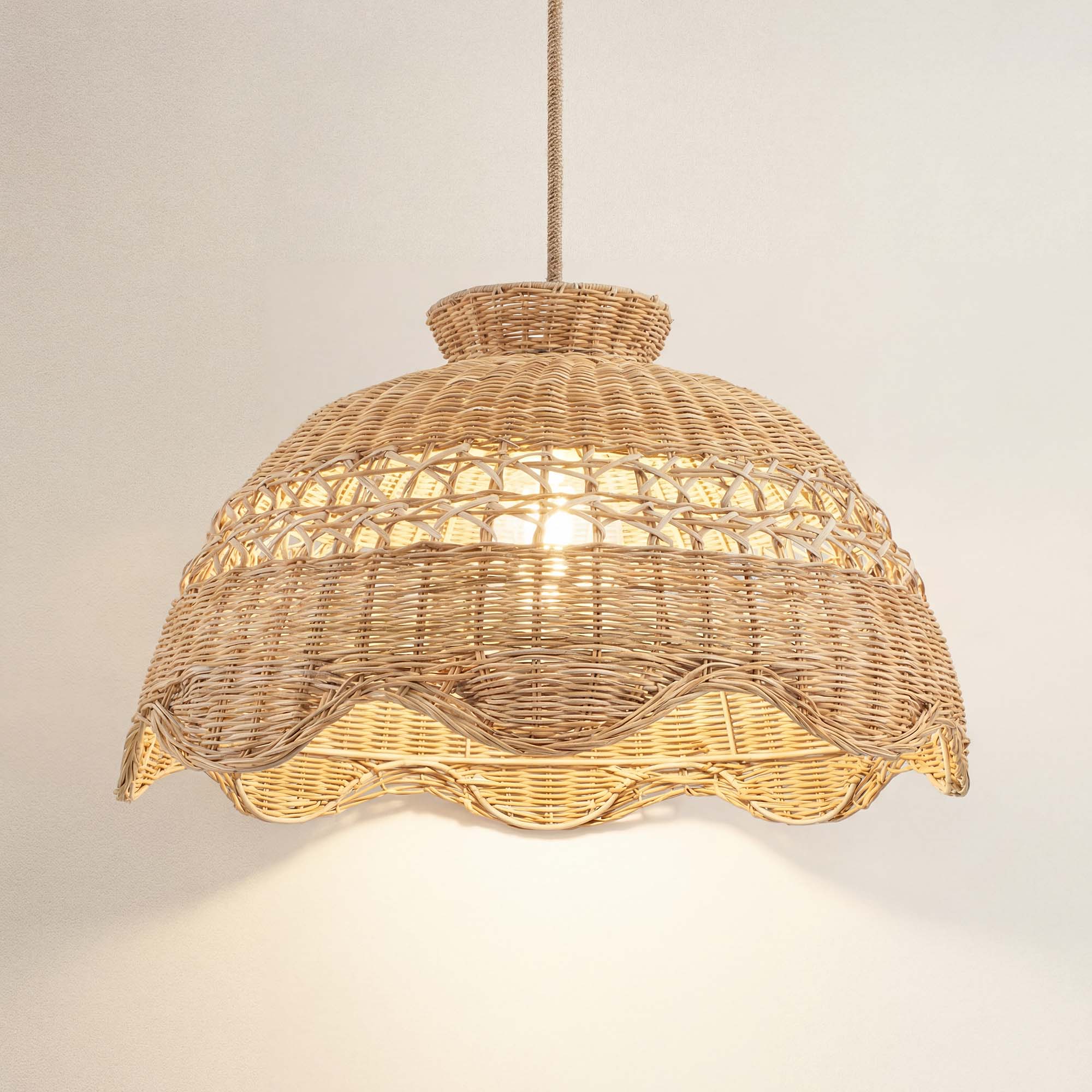 Le Perle Rattan Pendant Light