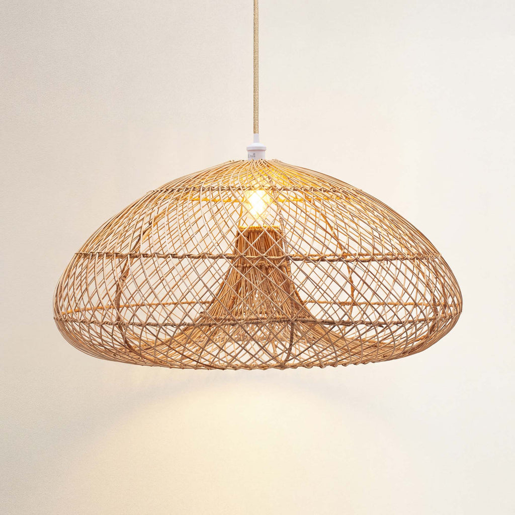 Abyssal Rattan Pendant Light