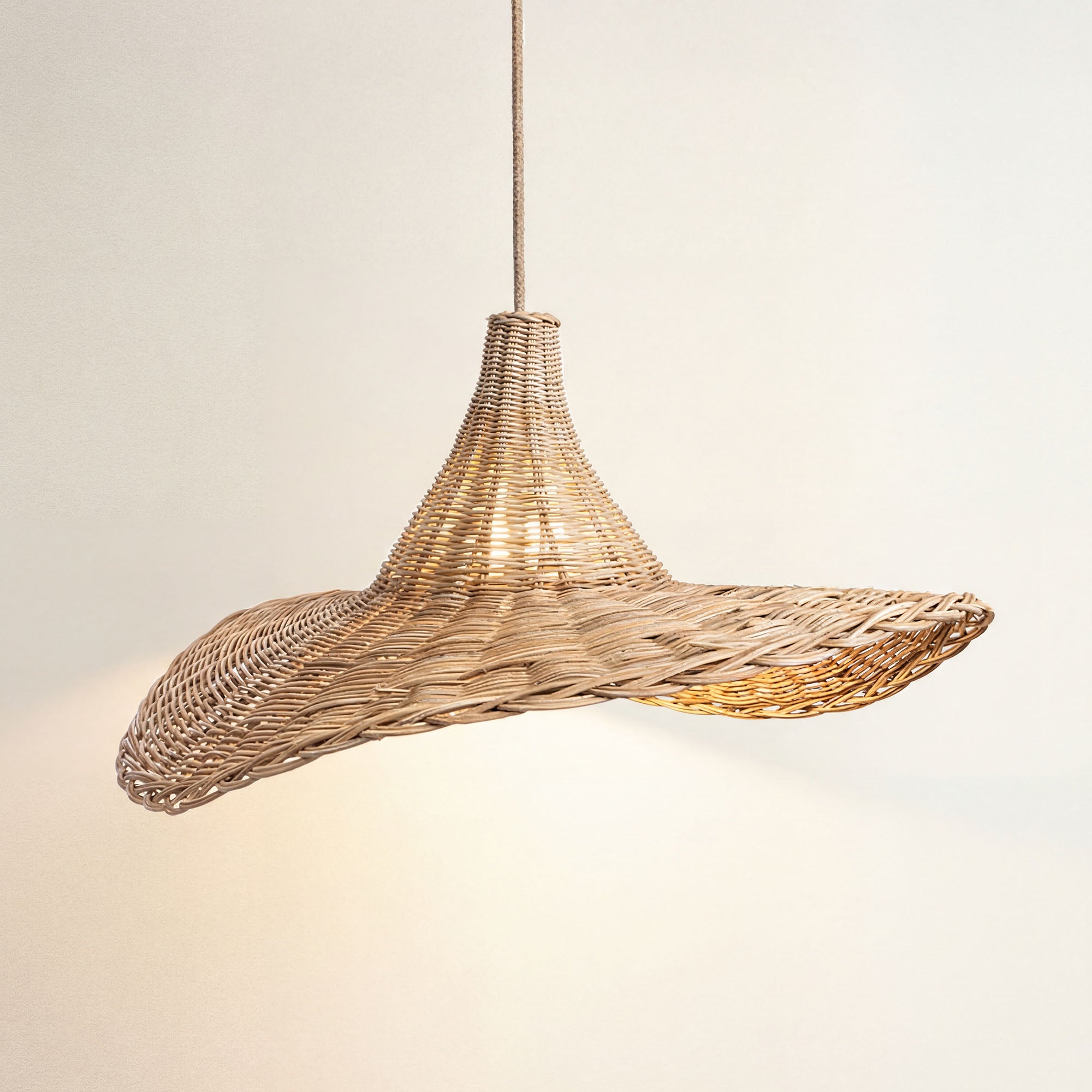 Zen Rattan Pendant Light