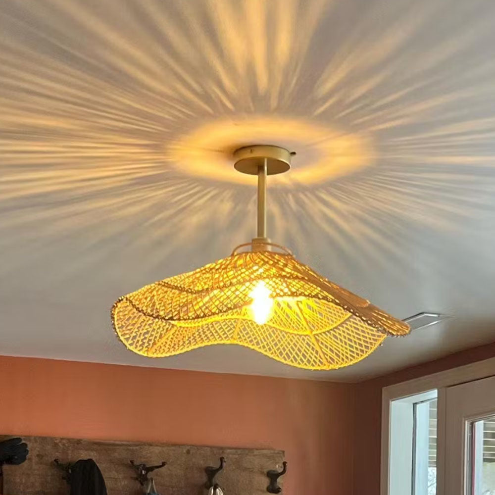 customer review lotus rattan pendant light