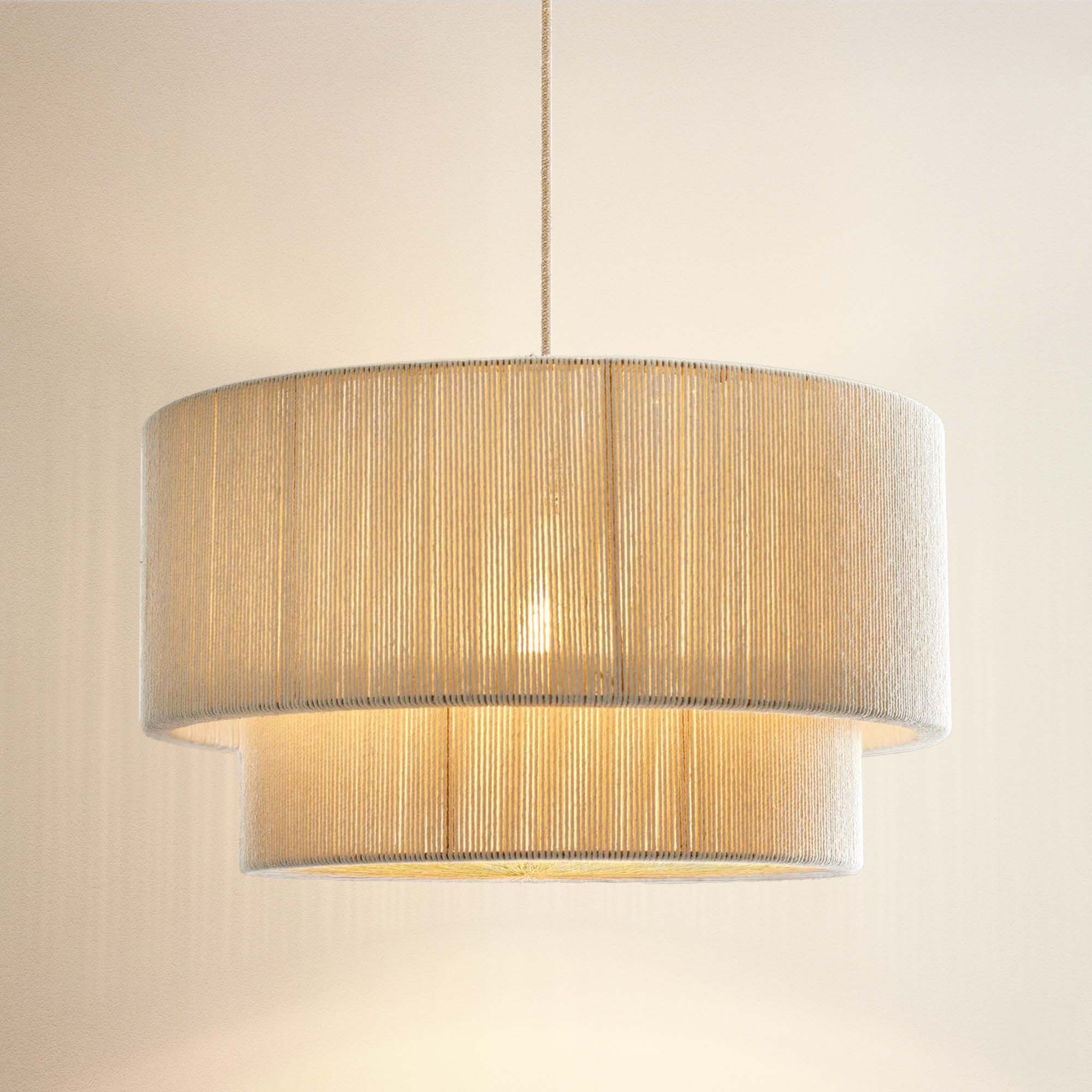 Elaine Rattan Pendant Light