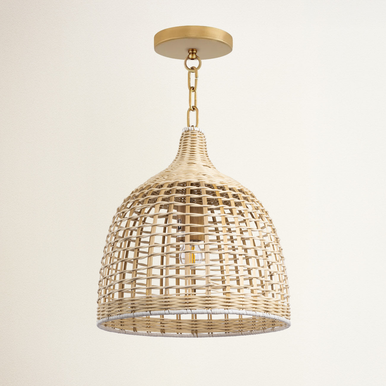 Ellie Rattan Pendant Light