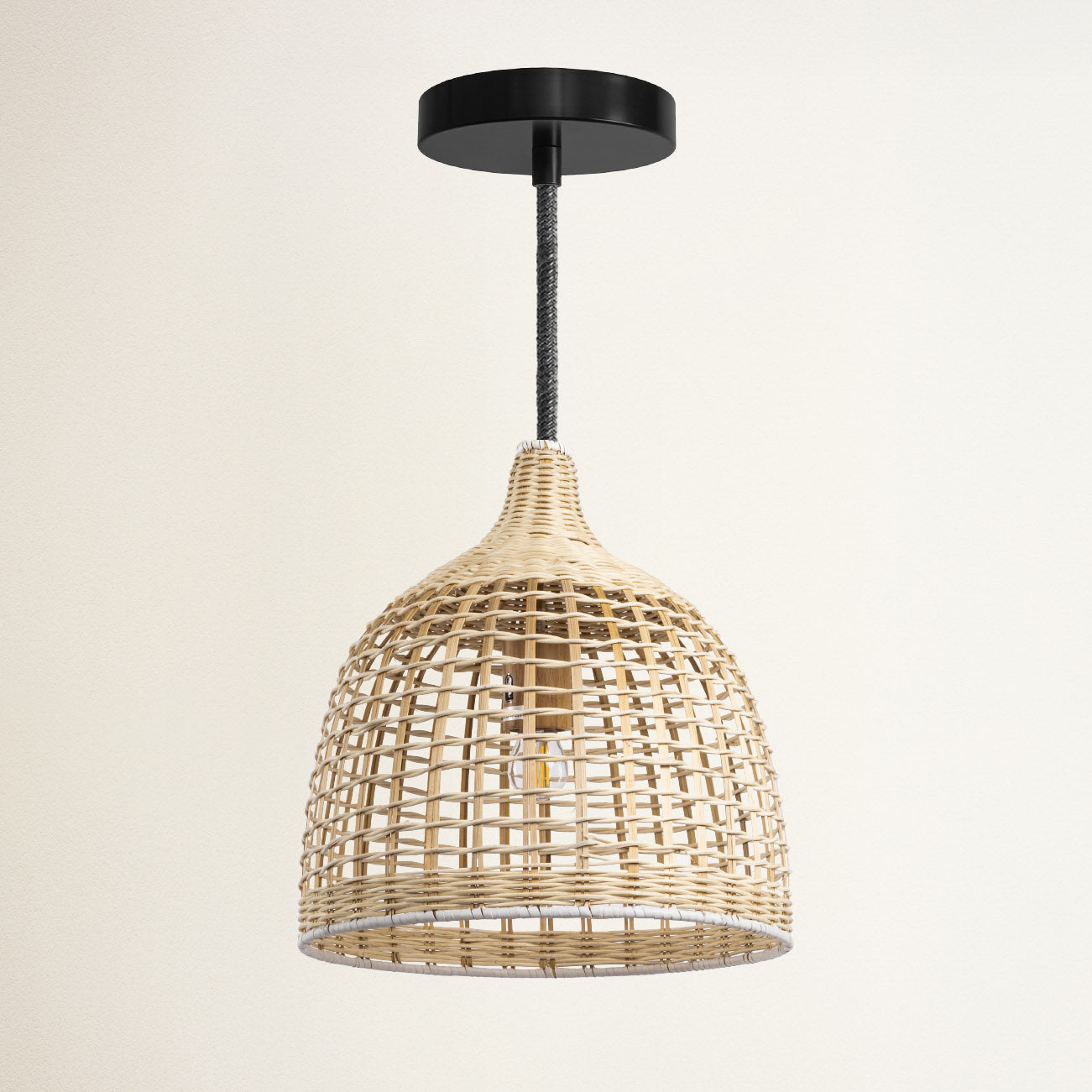 Ellie Rattan Pendant Light