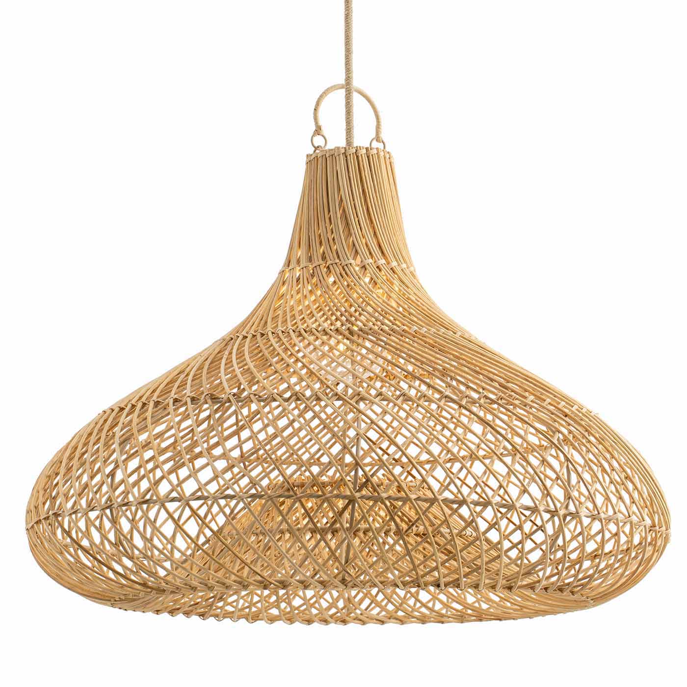 enigma rattan pendant light