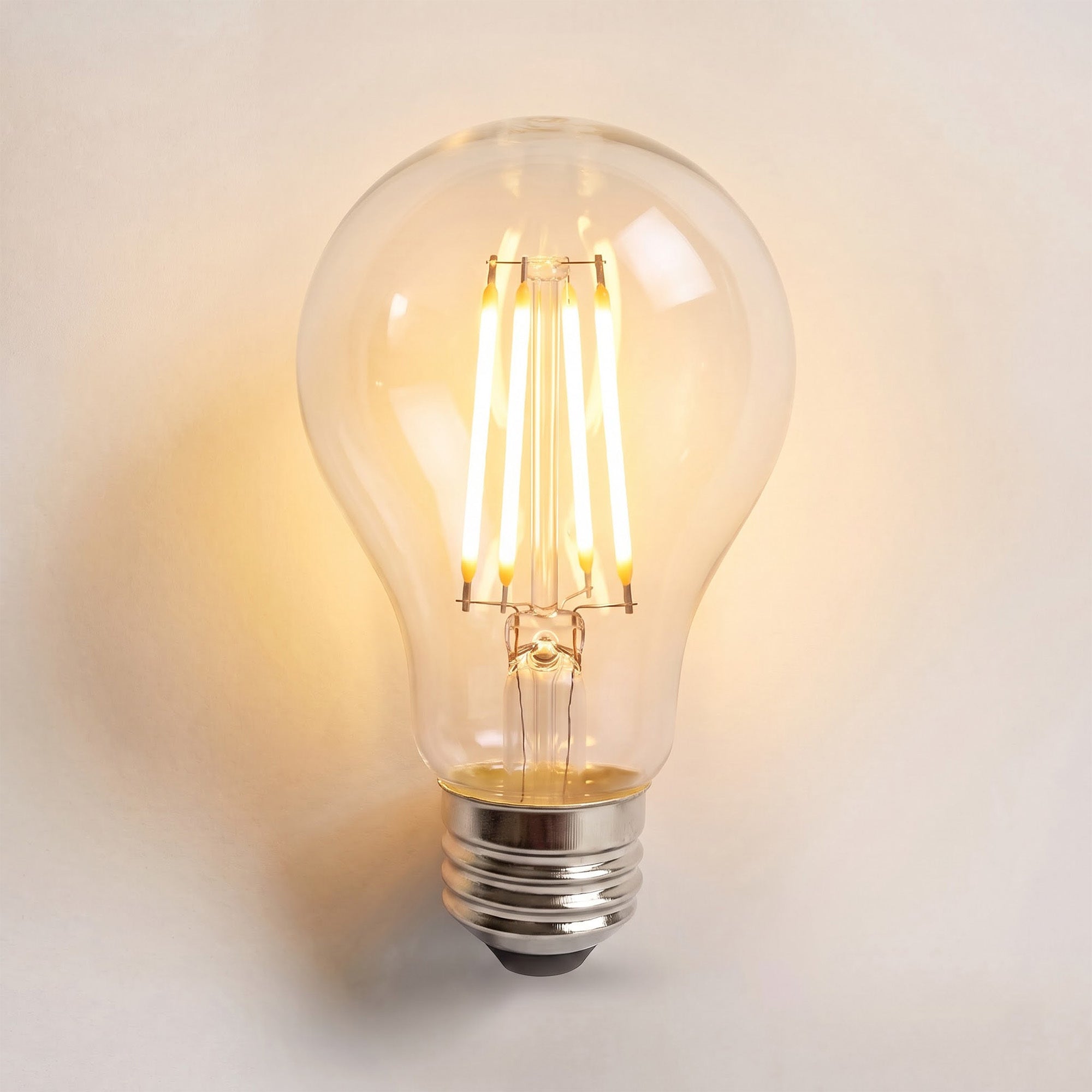 A19 Soft White LED Light Bulb E26/3000k/7W