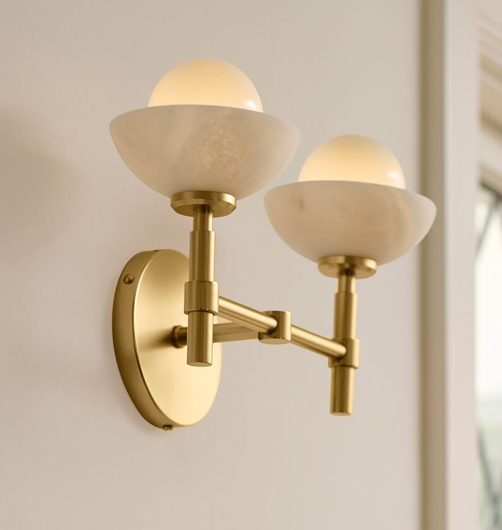 Ariel Double Armed Sconce