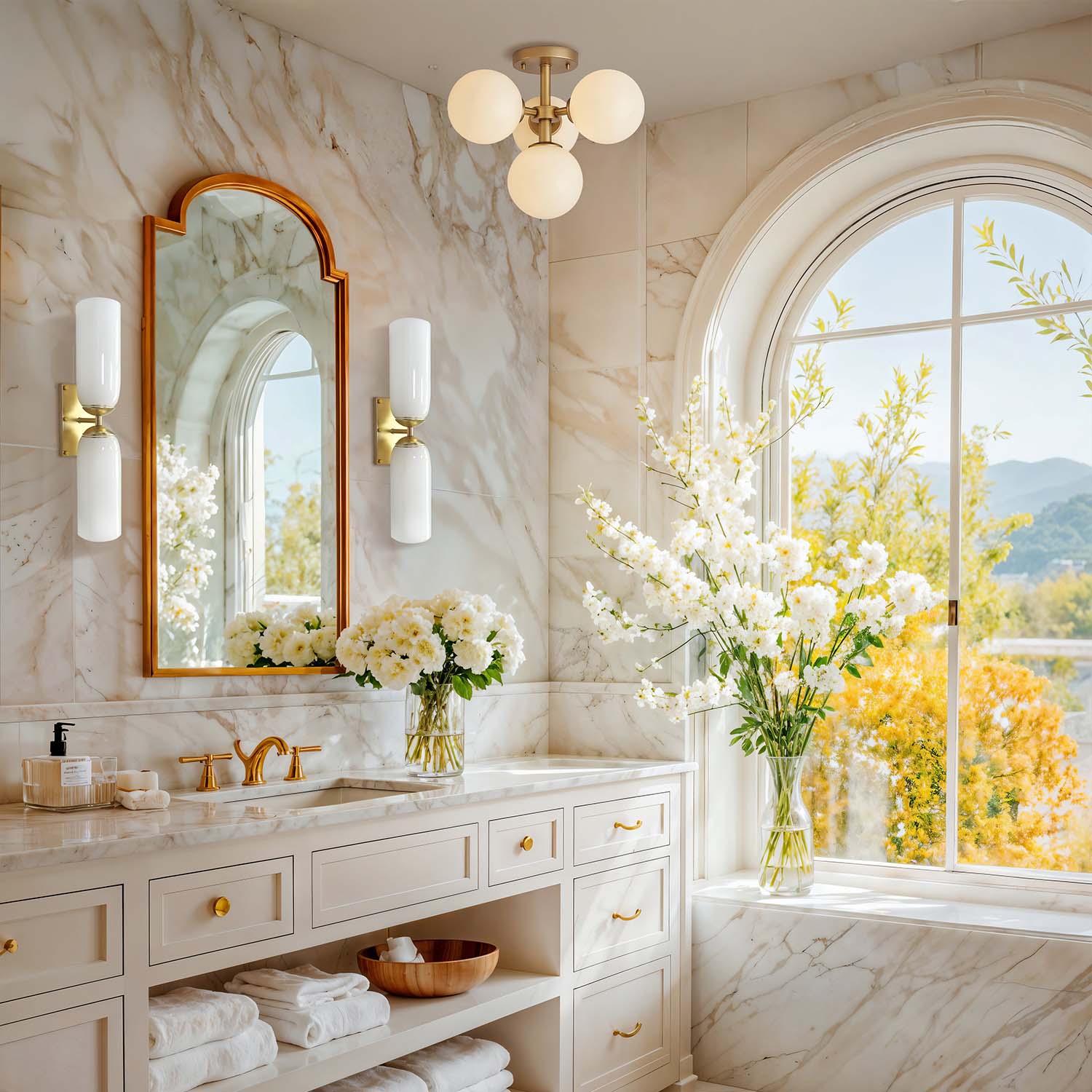 SCONCES & FLUSH MOUNTS