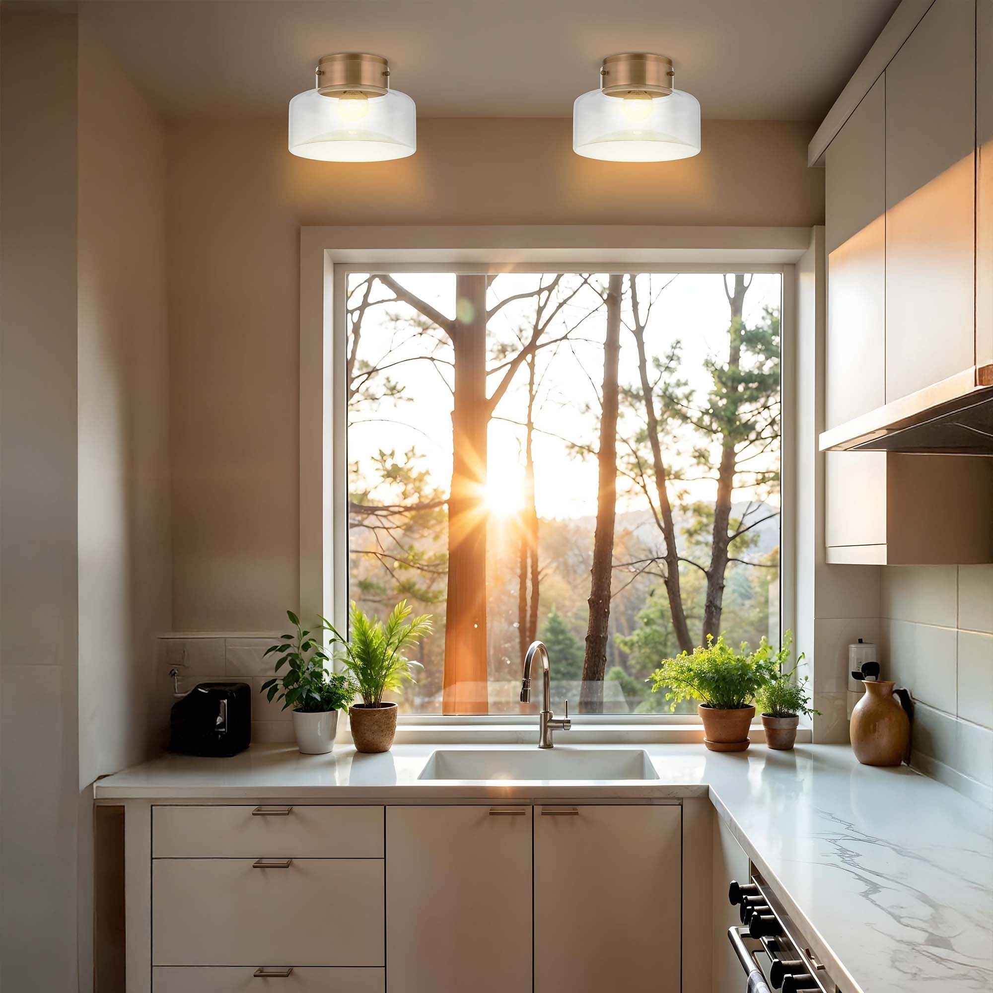 Aurora Flush Mount