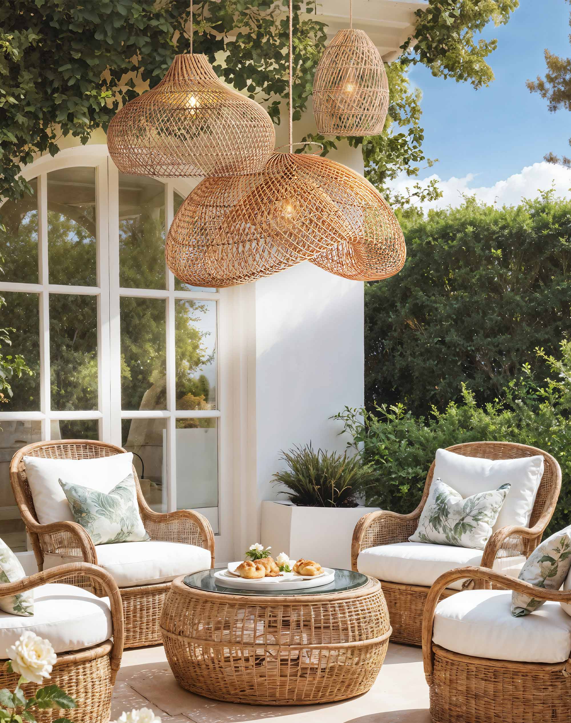 SHOP RATTAN LIGHTS