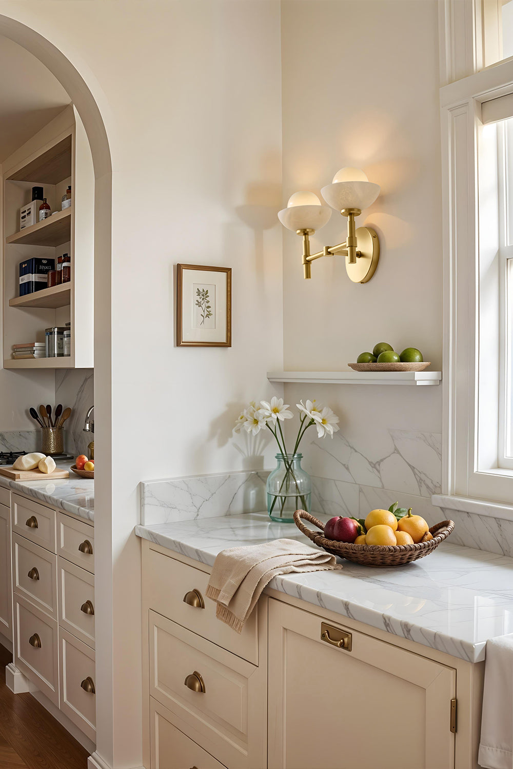 Ariel Double Armed Sconce