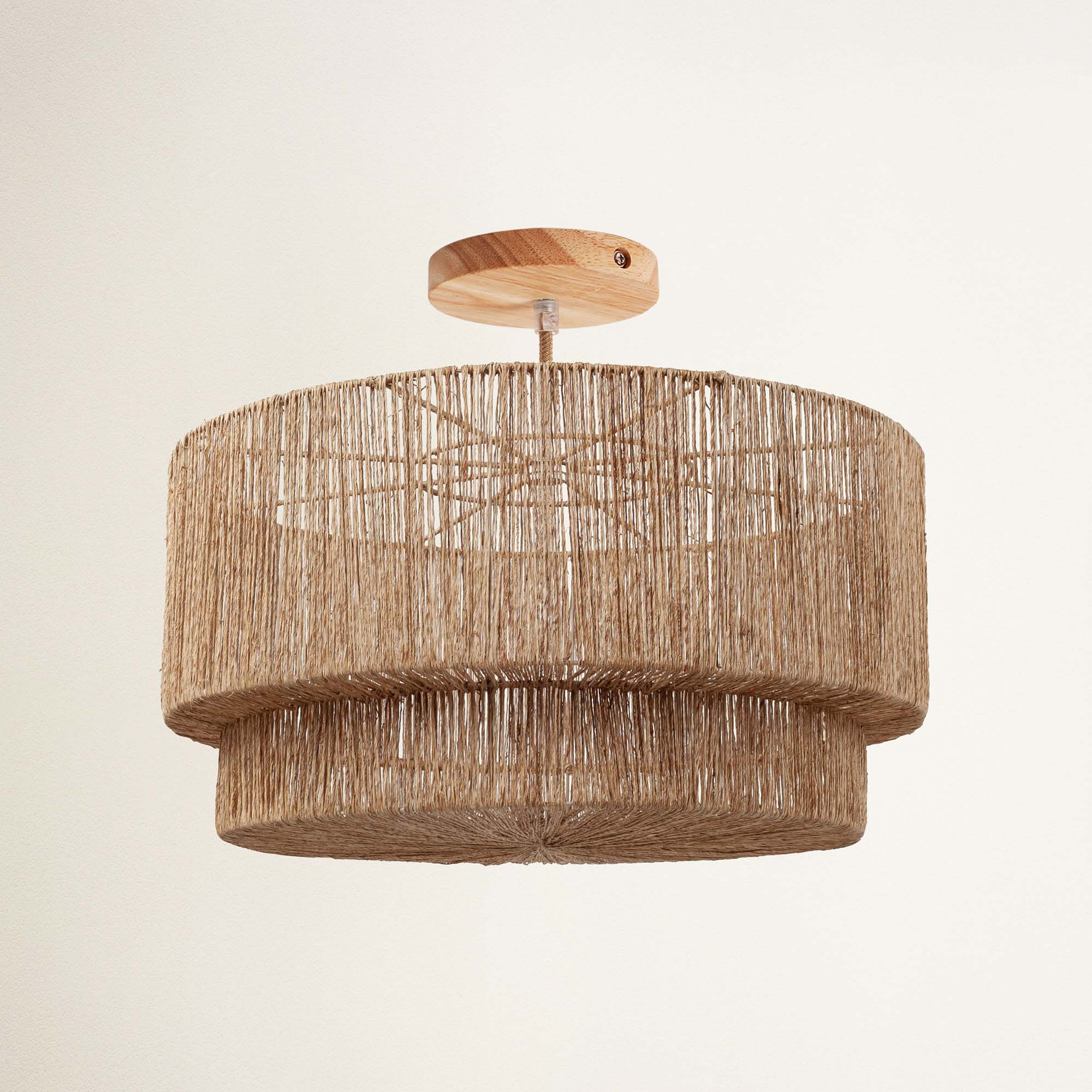 Luminous Lace Flush Mount Light