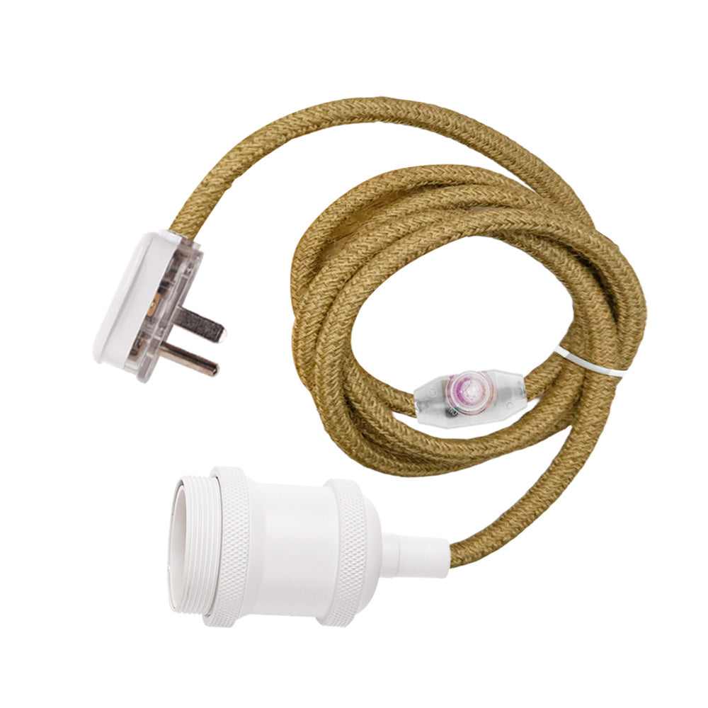 Outdoor Plug Hanging Light Cord Kit