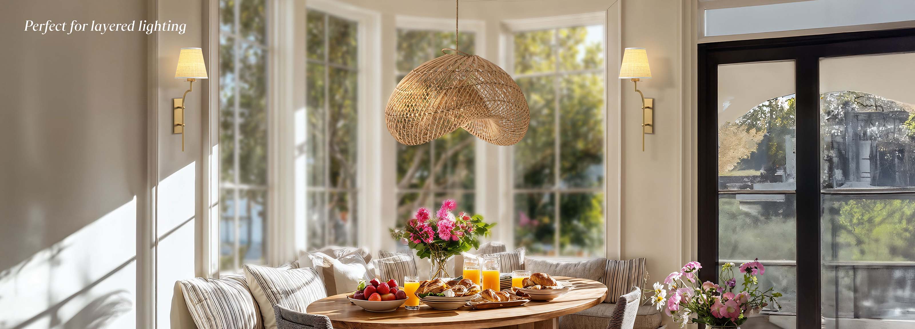 pc perfect for layered lighting for dining room