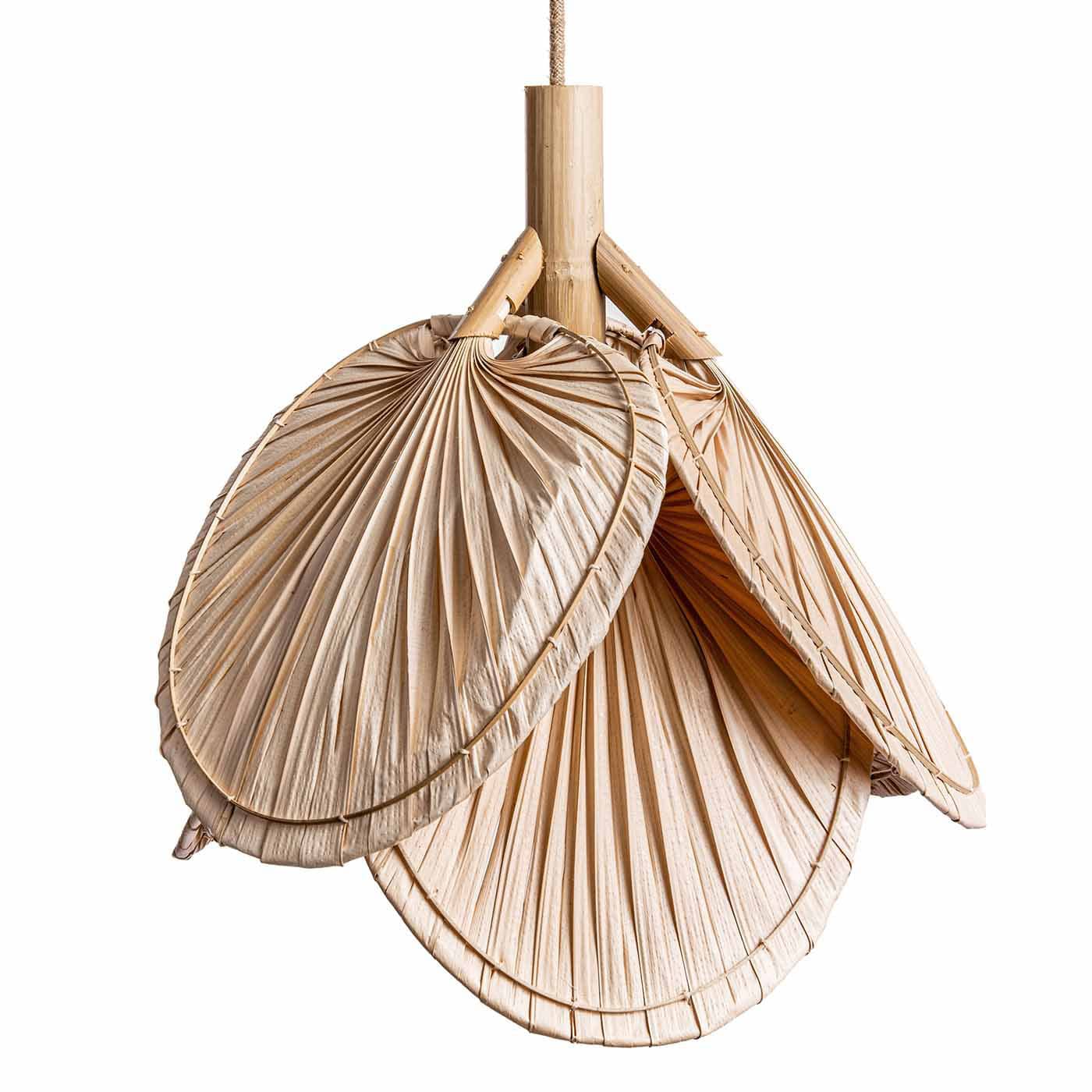 remi rattan pendant light