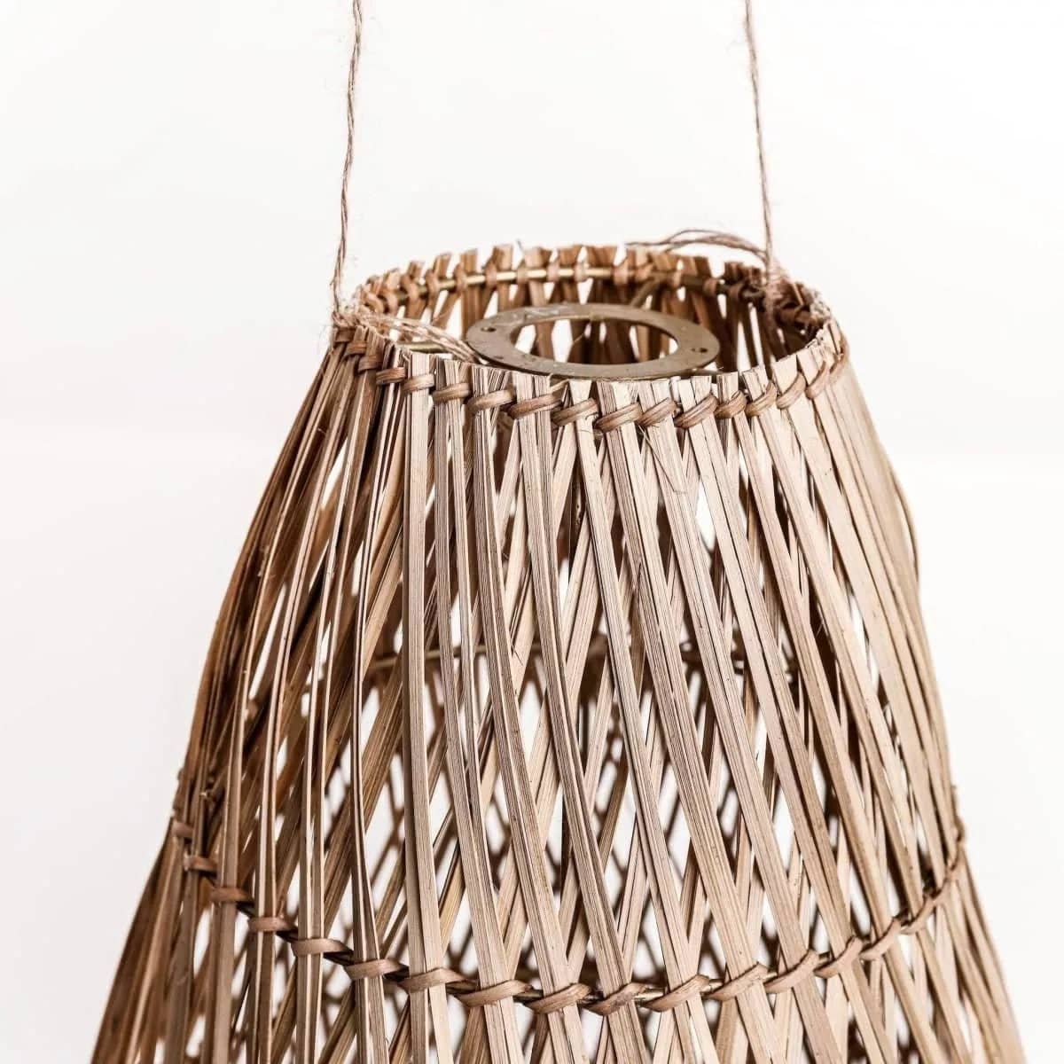 rowabi ada bamboo pendant light detail 1