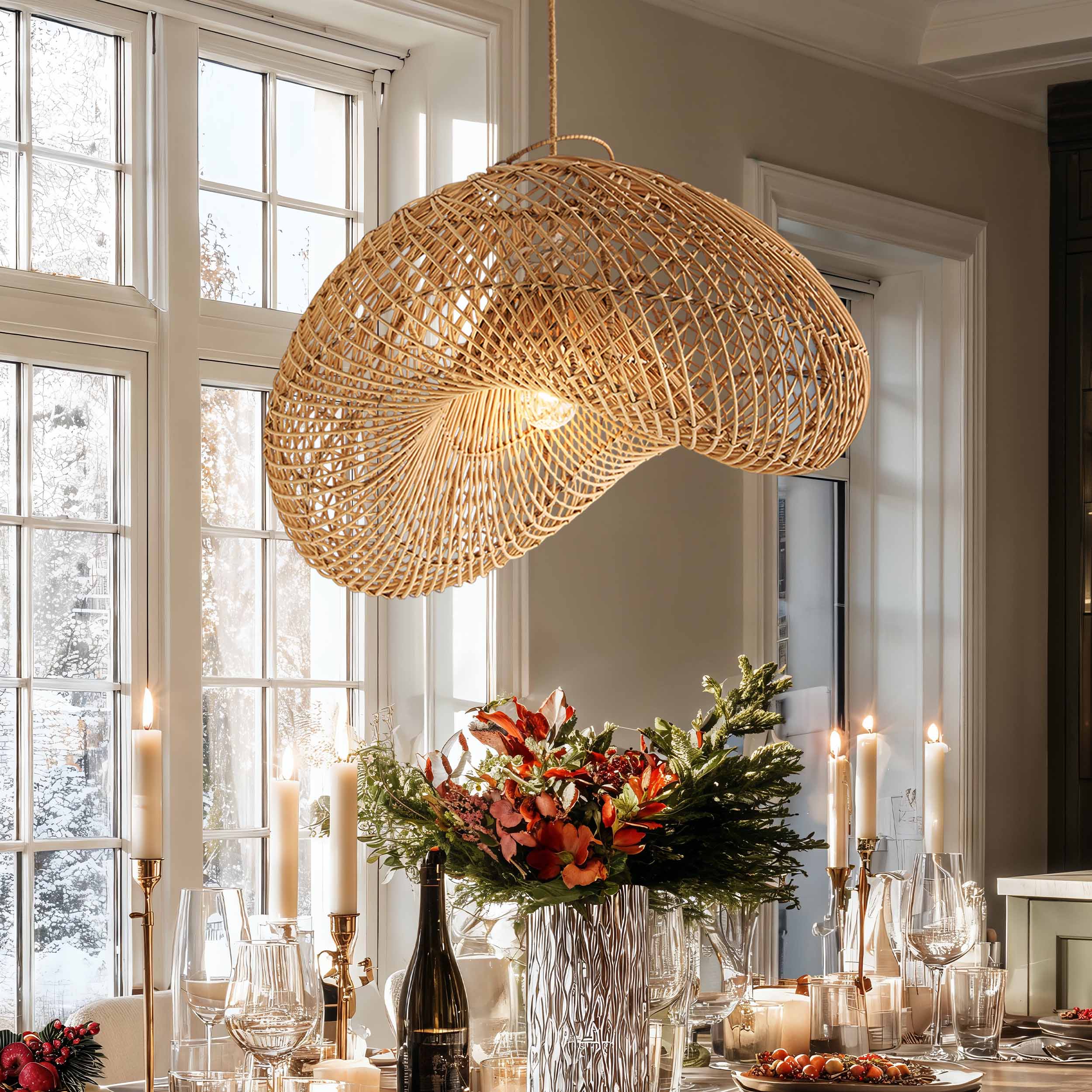RATTAN PENDANTS