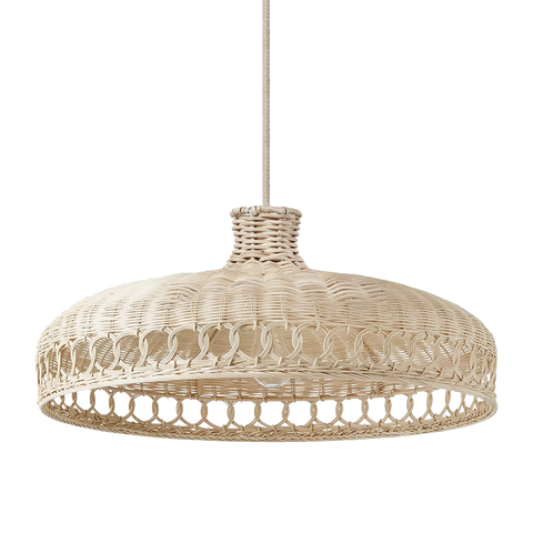 Verona Rattan Pendant Light