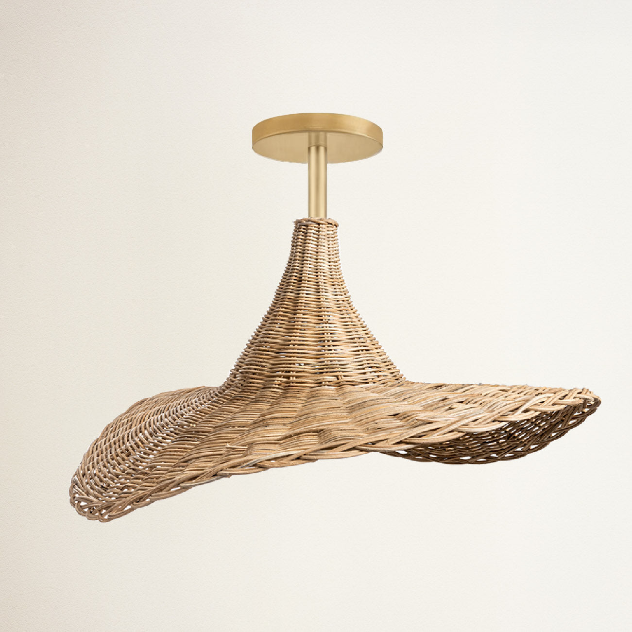 Zen Rattan Pendant Light