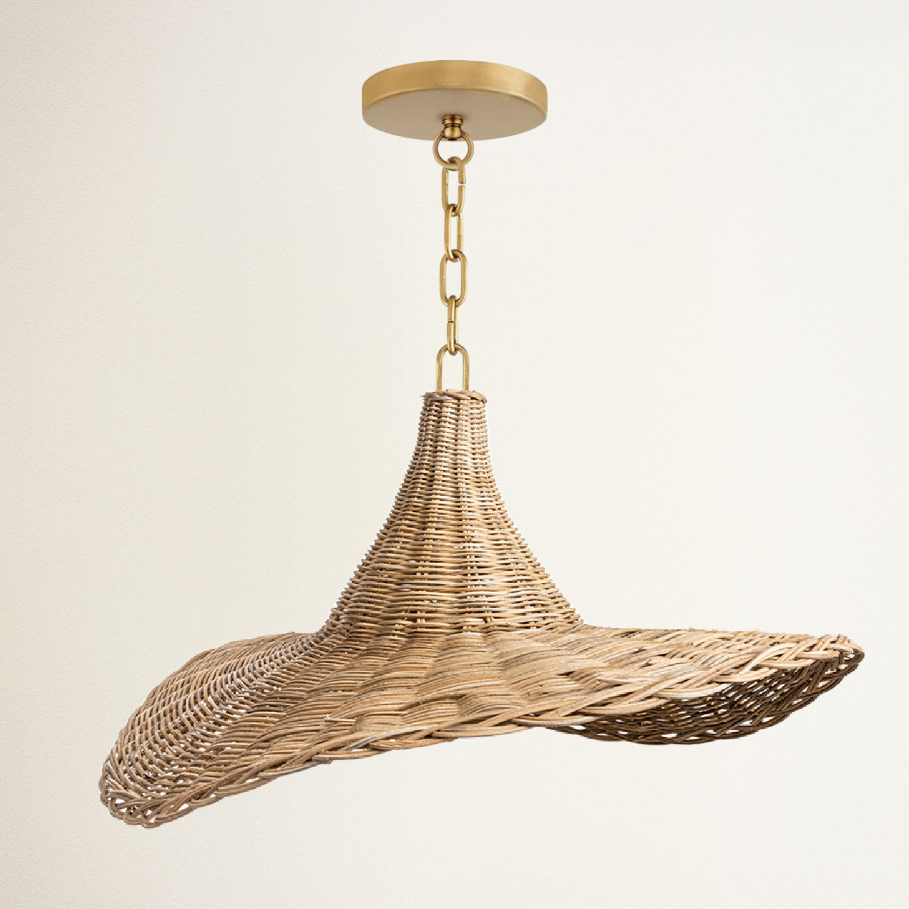 Zen Rattan Pendant Light