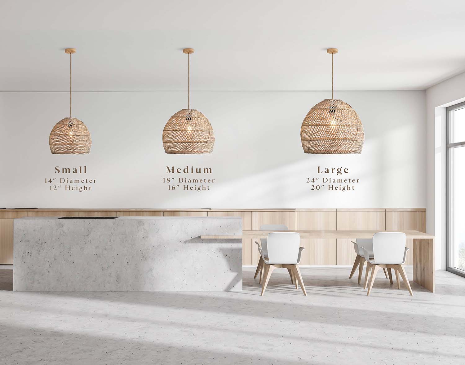 Hk living rattan pendant online