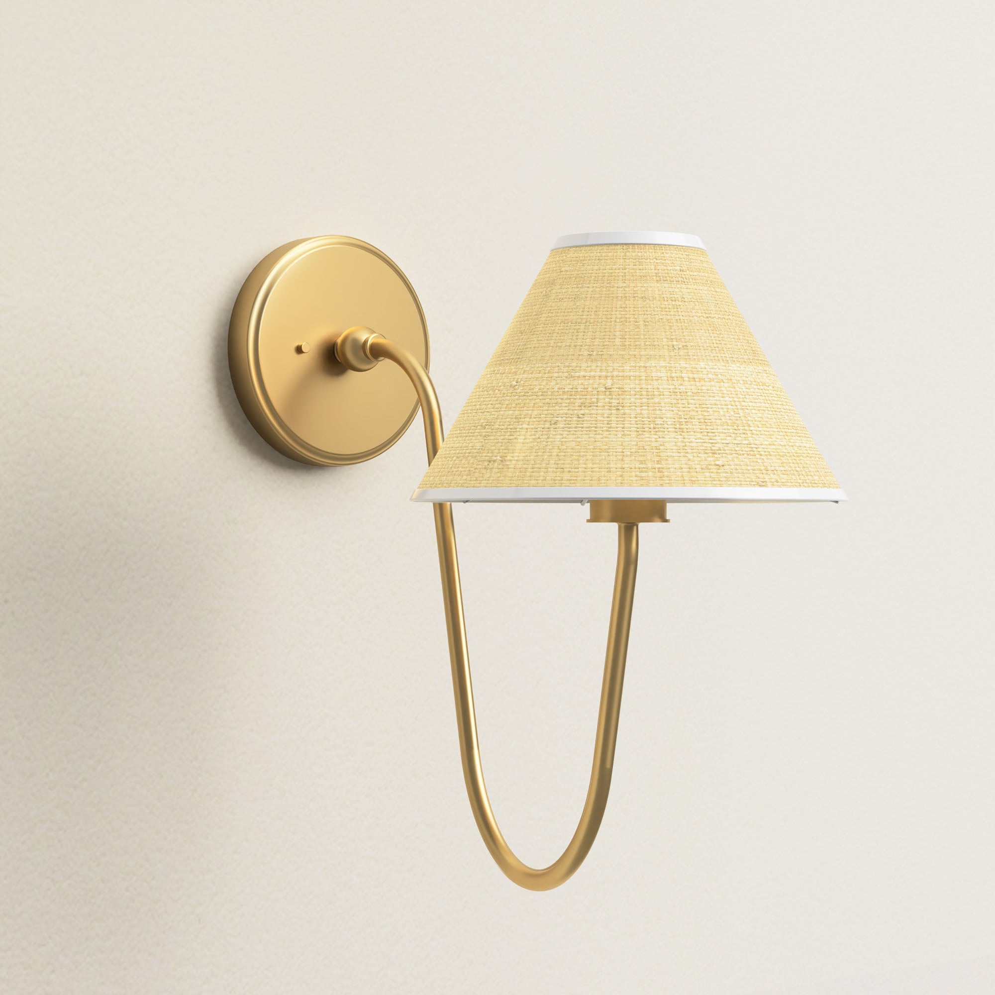 Rowabi Soleil Curve Arm Sconce