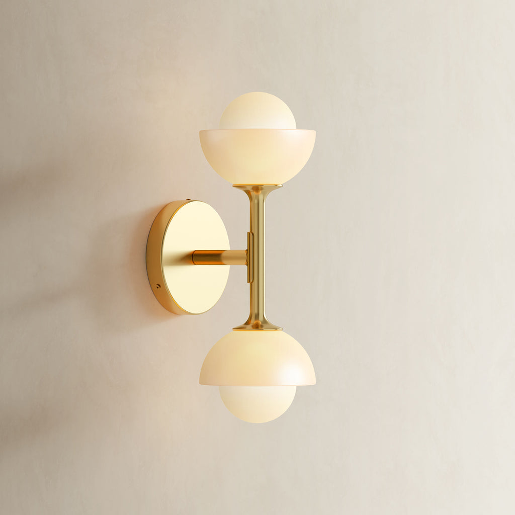 Stella Dual Globe Sconce