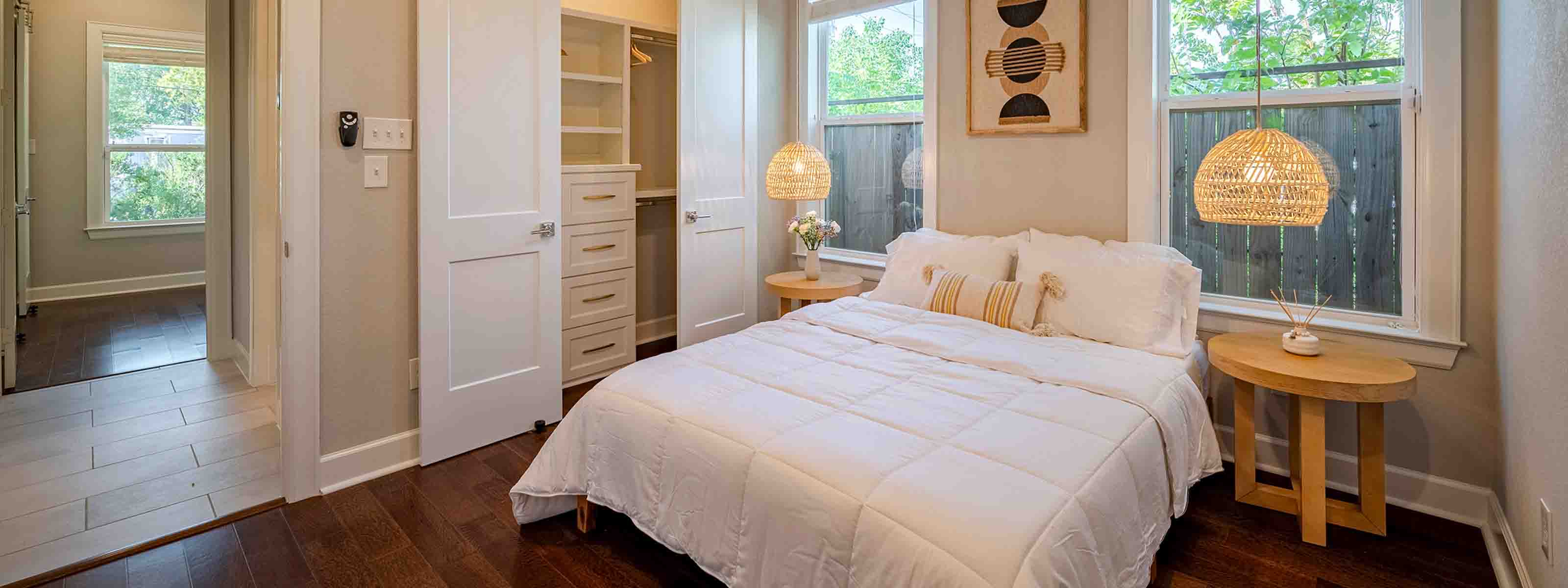 step into our new world bedroom