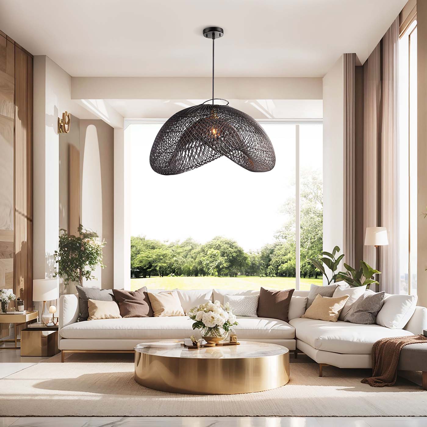 summer garden living room luxury elegance