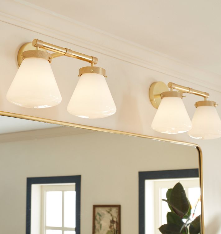 Plump Dual-Arm Wall Sconce