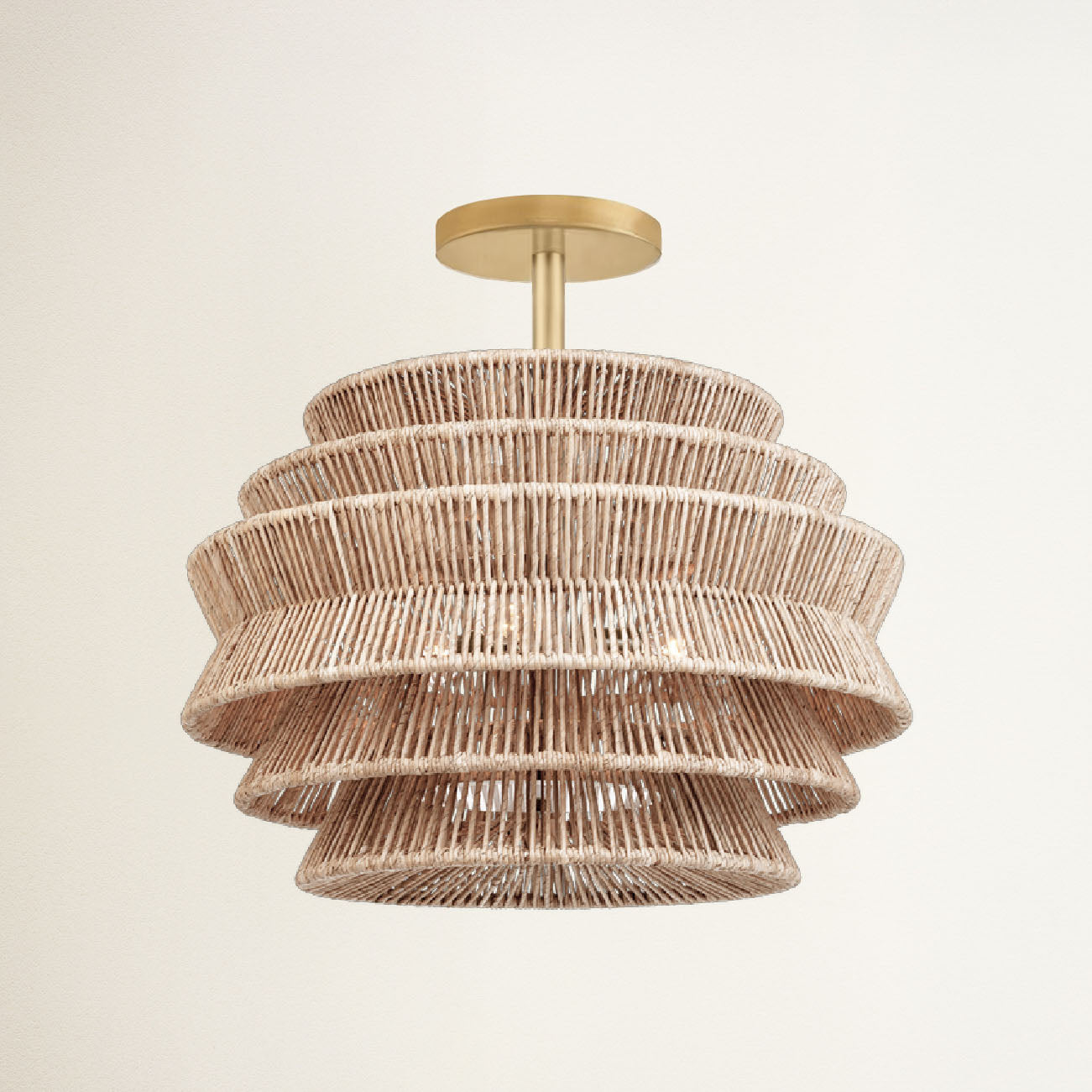 Veronica Rattan Pendant Light