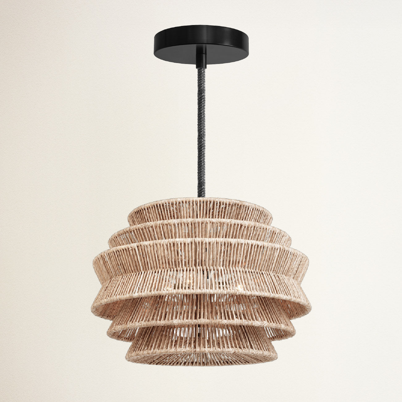 Veronica Rattan Pendant Light