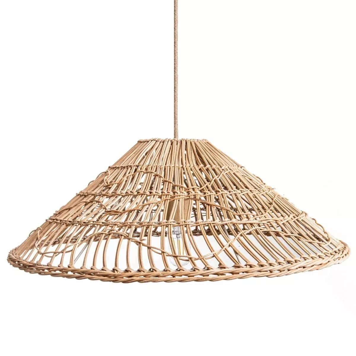 yara rattan pendant light