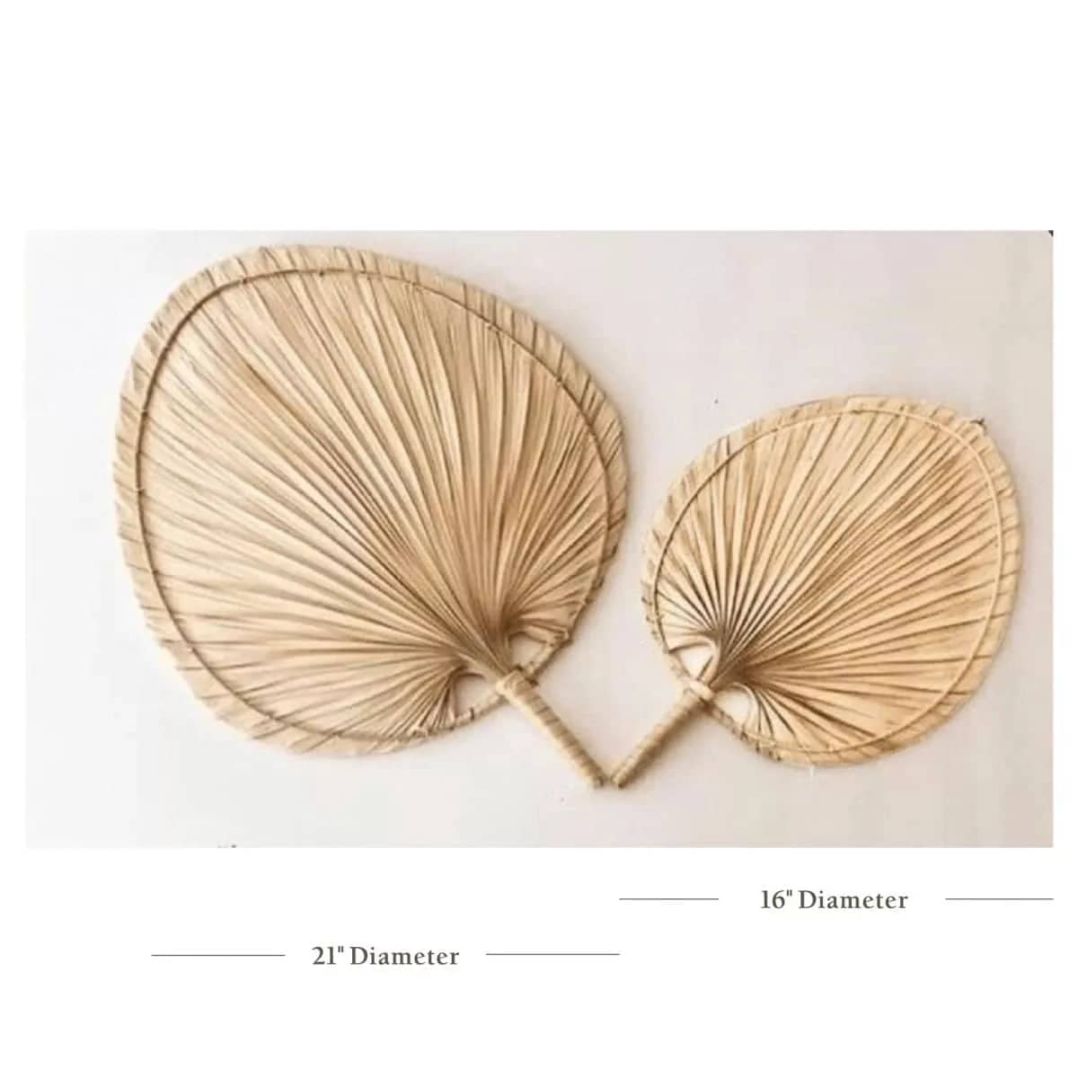 Sierra Dated Palm Leave Décor - Rowabi