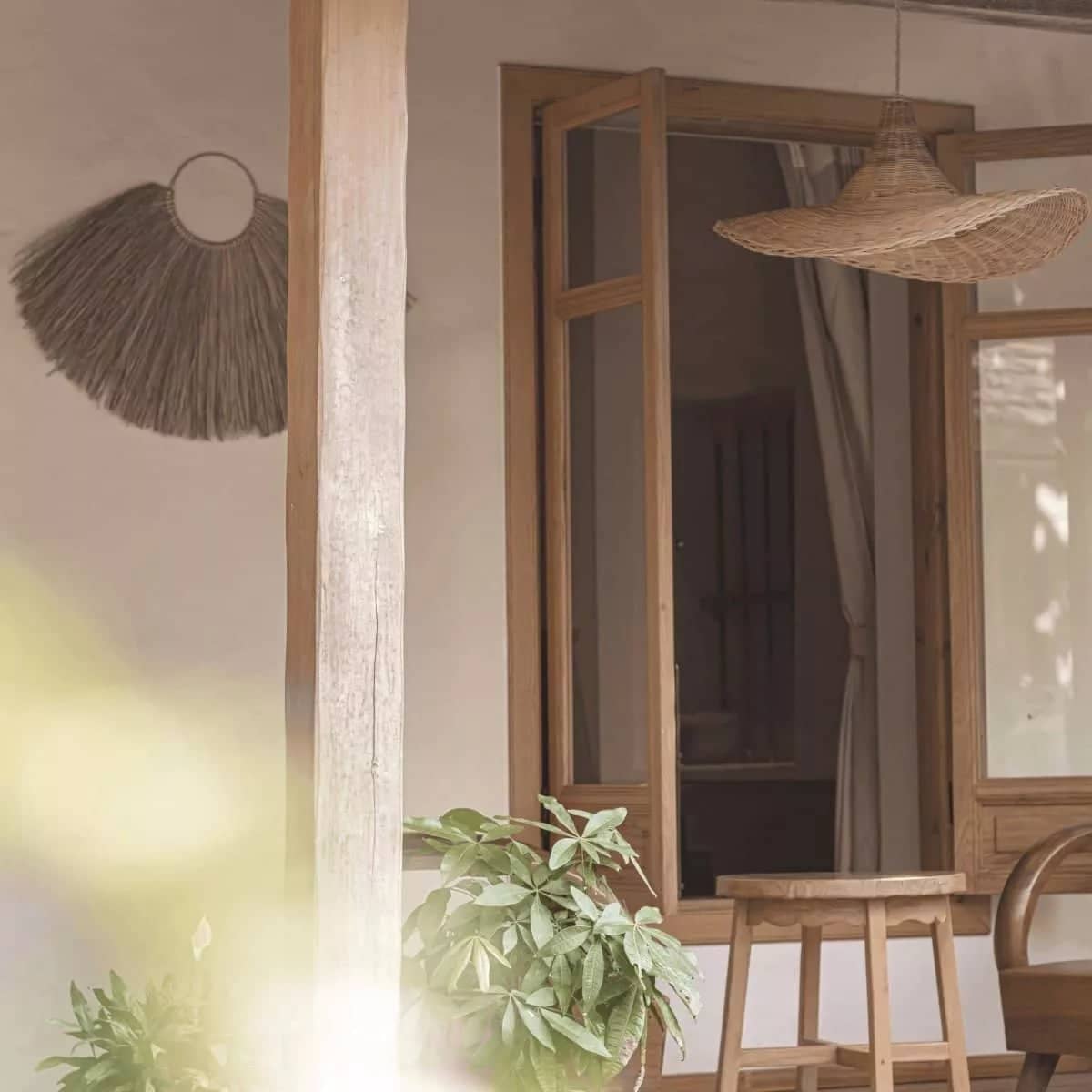 Skai Seagrass Wall Décor - Rowabi