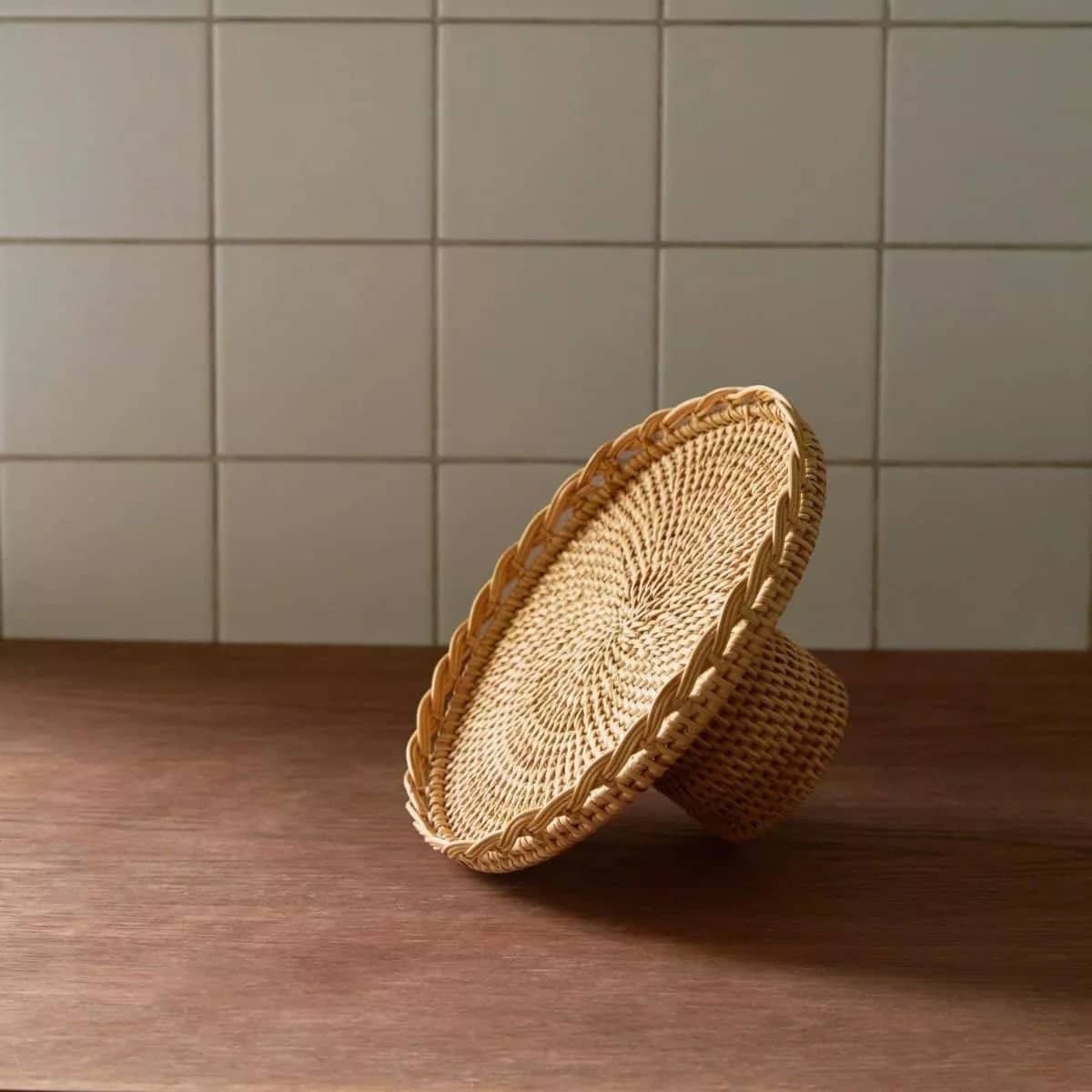 Vanora Rattan Tray Medium - Rowabi